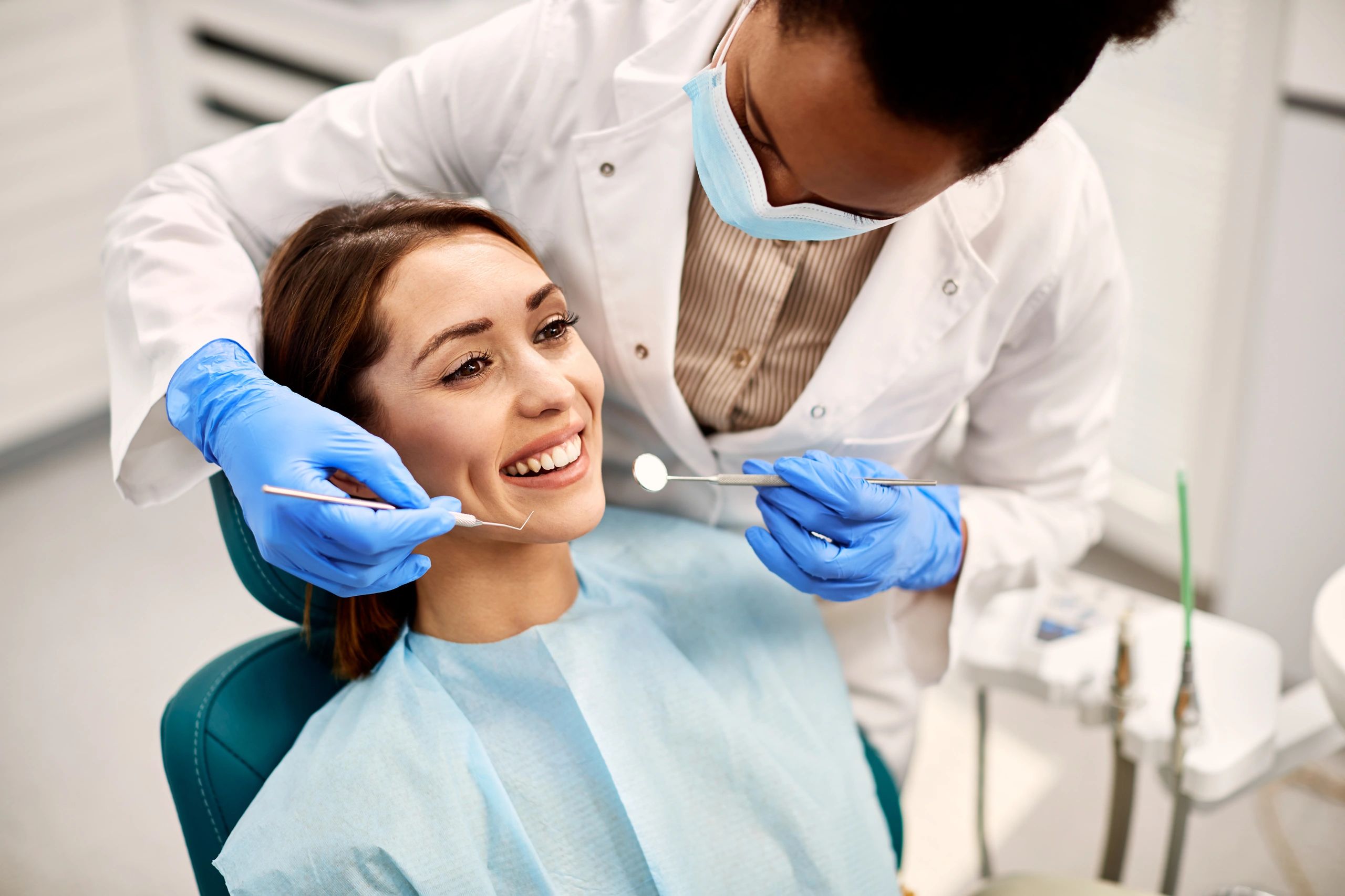 Patient feeling confident after treatment